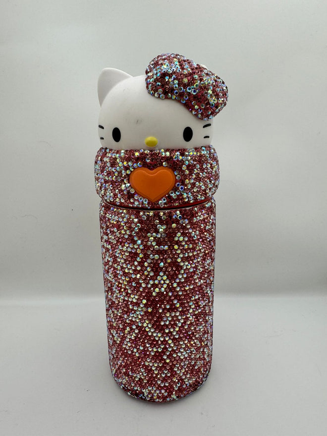 Bottle with strass Hello kitty