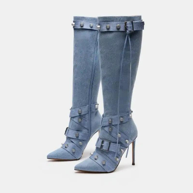 Jean boots