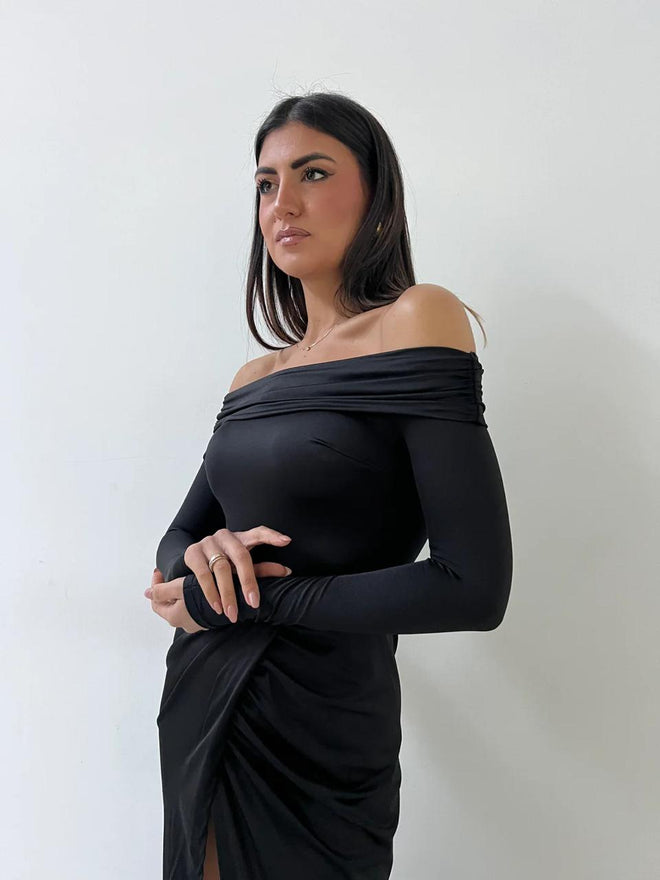 Rene black dress