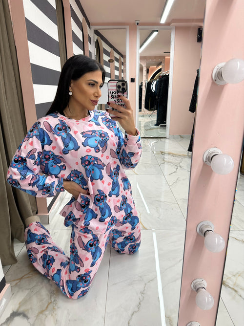 Lilo sticht pink set