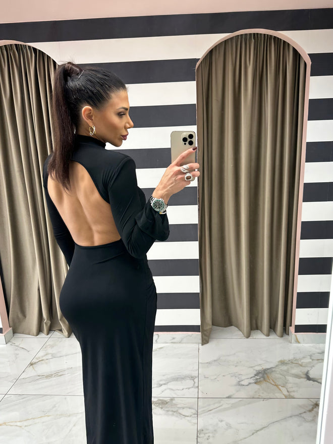 kayla dress black