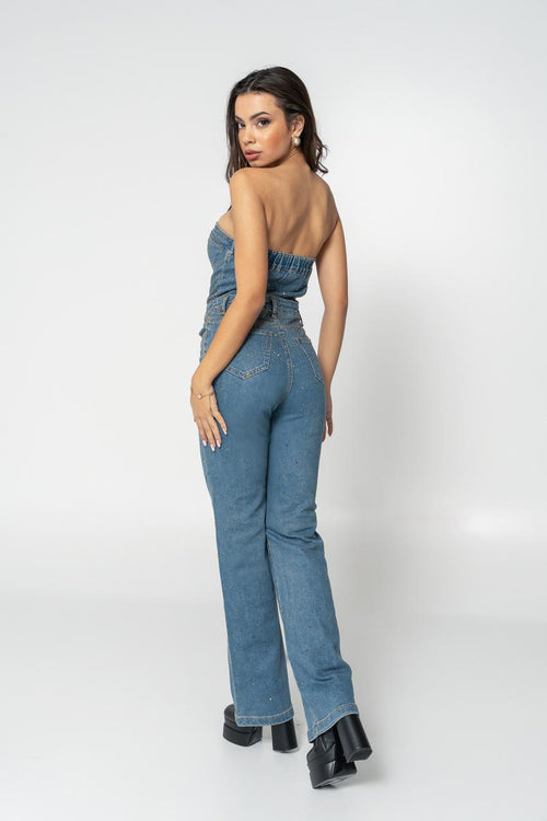 nolita jean jumpsuit stras