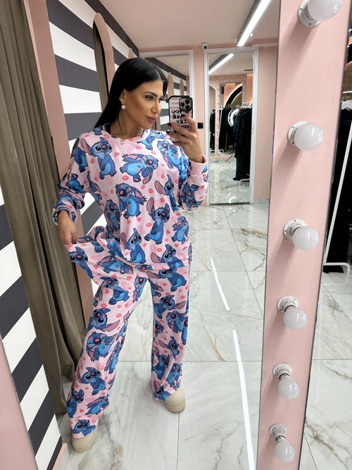 Lilo sticht pink set