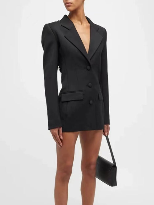 Nira Black Rock Blazer