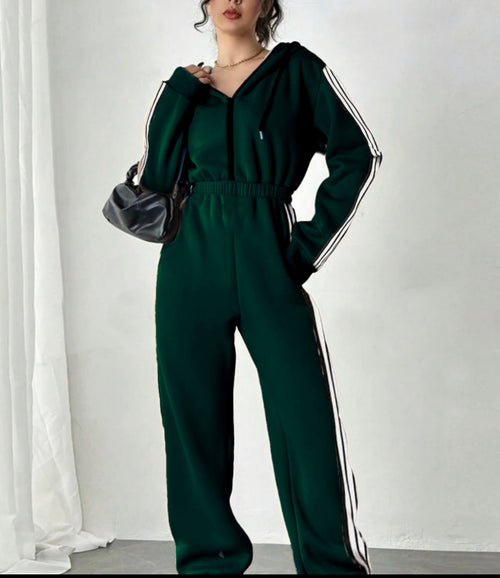 Velvet lines jumpsuit