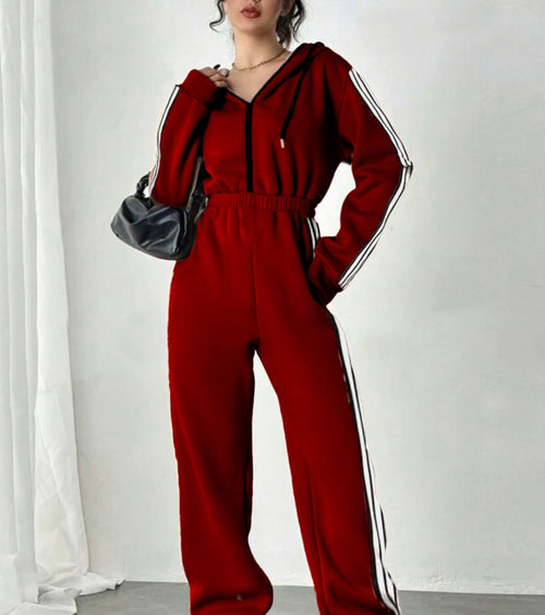 Velvet lines jumpsuit