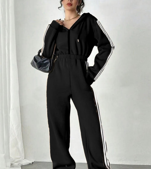 Velvet lines jumpsuit