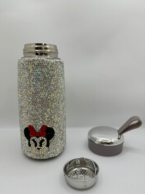 Bottle with strass Minnie