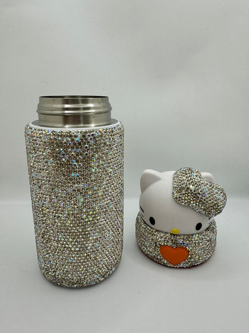 Bottle with strass Hello kitty