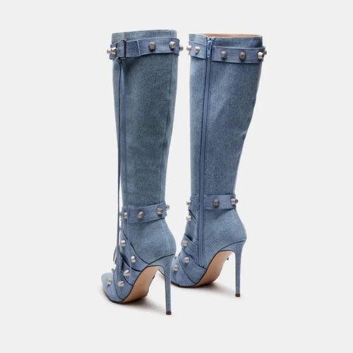 Jean boots