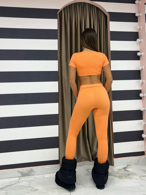 Orange caramel set