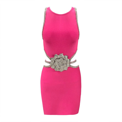 Pink lady dress