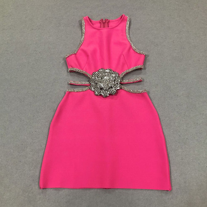 Pink lady dress