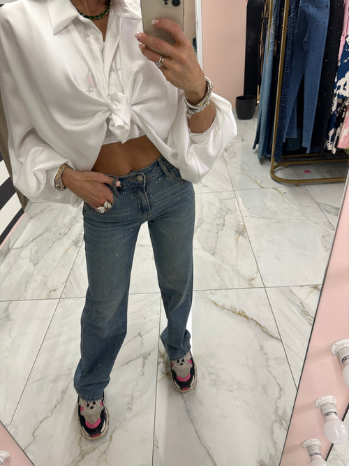 Light Strassy jean