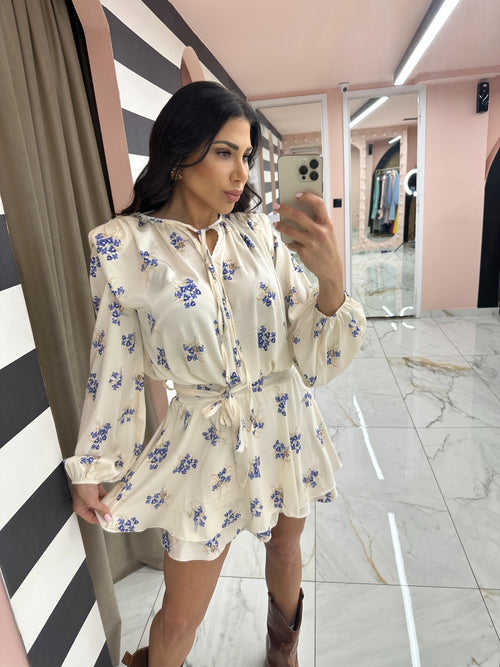 Pedro crème dress