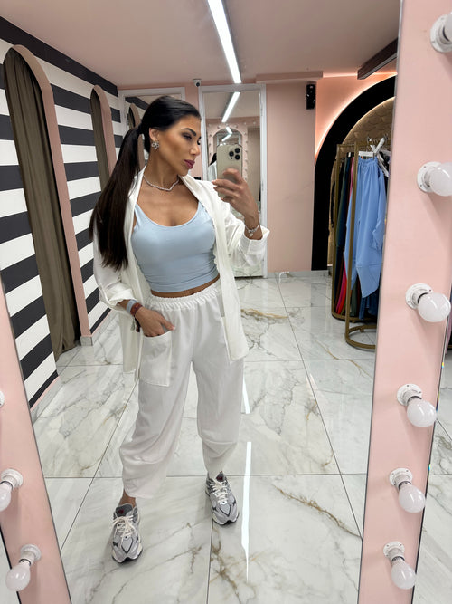 Girly white set
