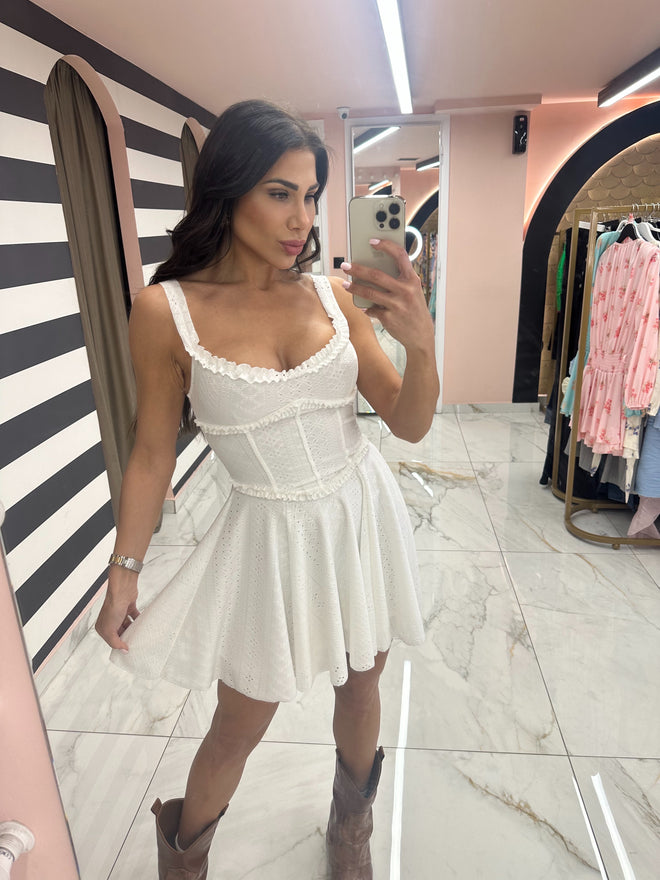 White angel dress