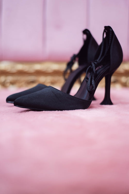 Square Heel - Black