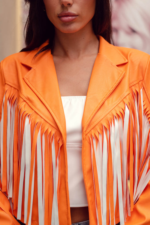 A Wildcard Jacket - Orange