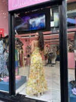 Gavrielle yellow dres - Image 2