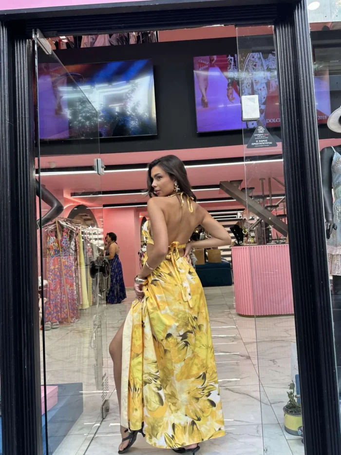 Cuba yellow dress - Image 2