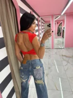 Sparkle Pocket Jeans - Image 2