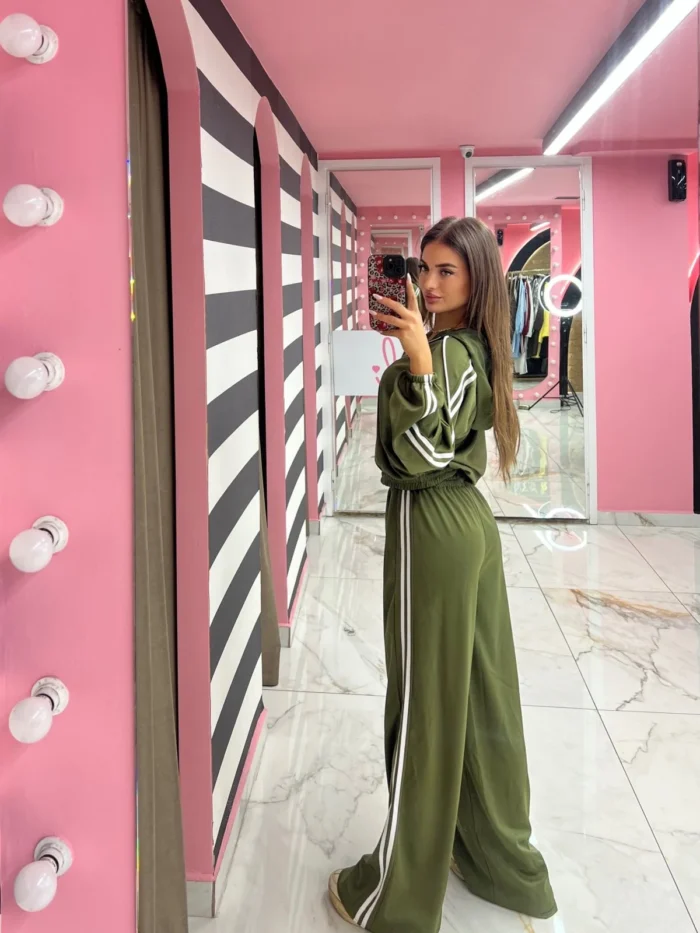 Sporty Army Green Set - Image 2