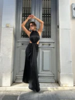Divine Cut-Out Maxi – Μαύρο