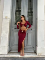 Golden Touch Set – Μπορντό