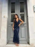 Midnight Spark Maxi Dress