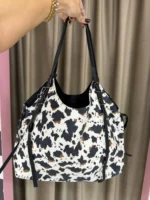 Cow Print Tote Bag