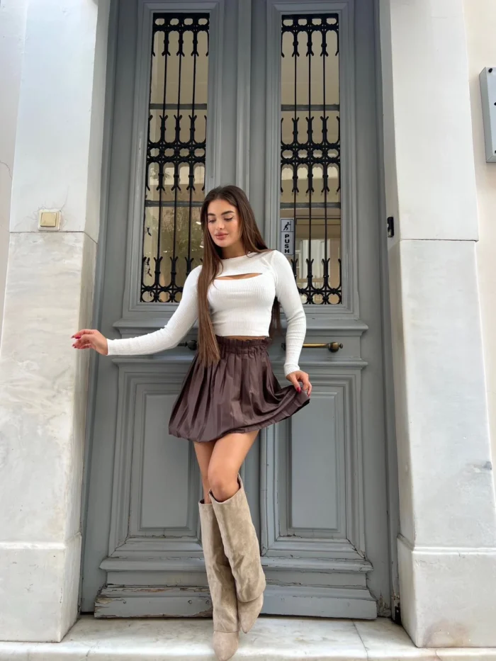 Chocolate Glow Skirt - Image 2