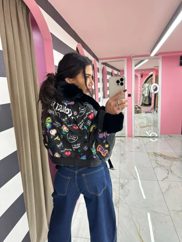 Colorful Dream Jacket (Black) - Image 2