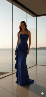 Maxi Strapless Sequin Dress - Image 2