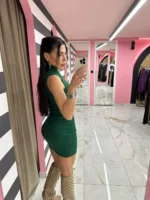 Emerald Icon Dress - Image 2