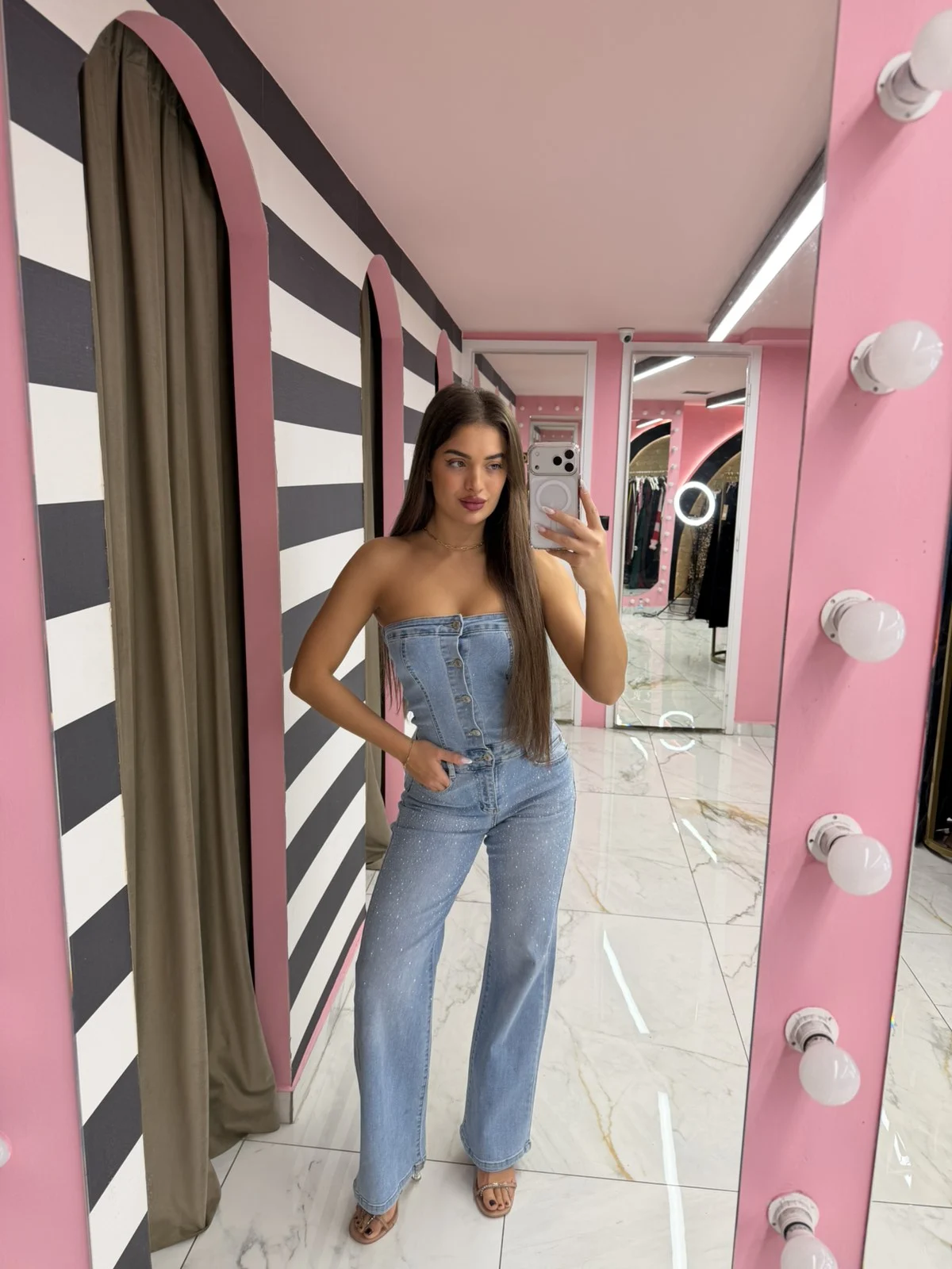 0-02-05-1500ef17dca580e684cb13297697220d4f9b49b11bb93f1ddd1183247387b4b9_2226e34c711 BabeFit Jean Suit - Image 1