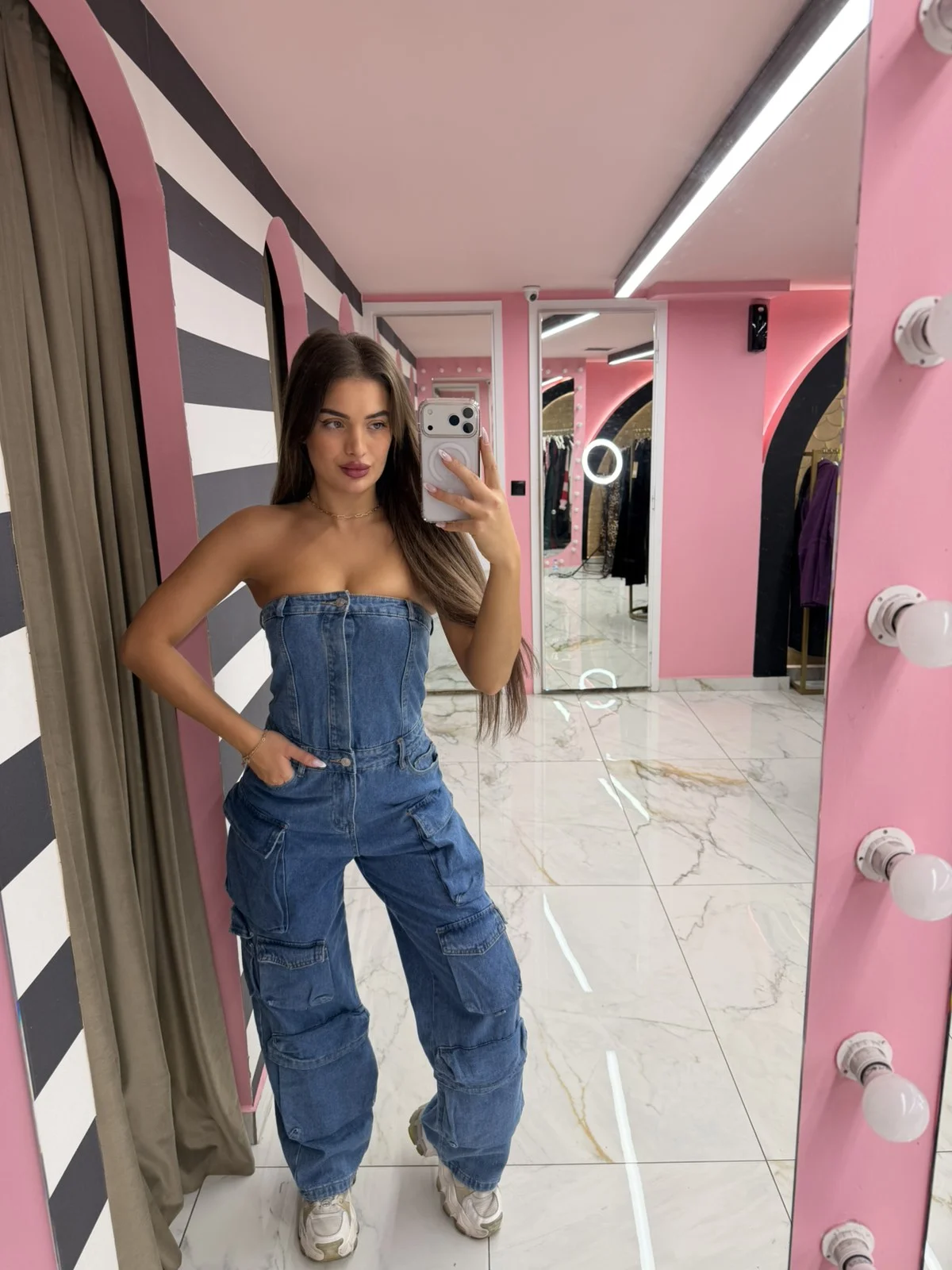 0-02-05-28878018fd30b40f5976b396d14c17bec9d8cd46f2330959d701189cb2120d39_2226e34818f Lola One-Piece Denim - Image 1