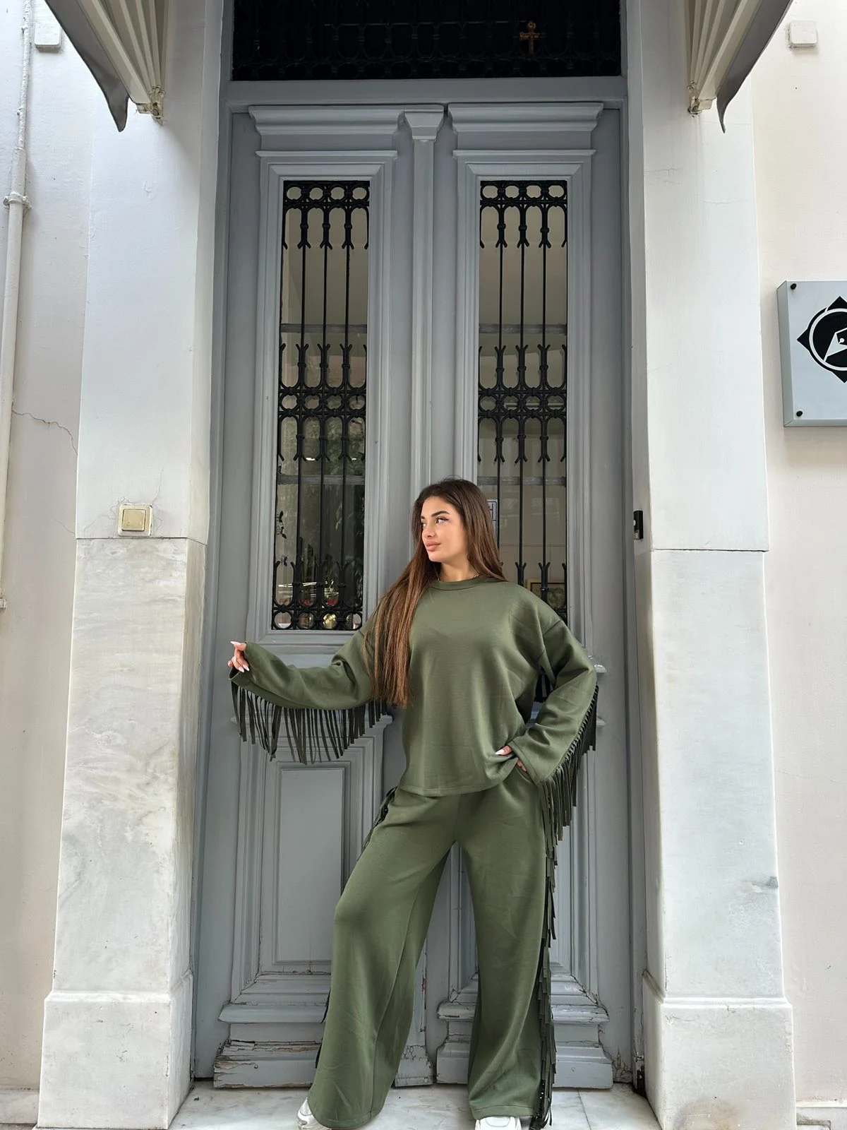 0-02-05-3431874ccef068cac8fbfcd5e943313e1a162aafaf73bd125b74f204ce817e11_2235750a729 Wild Fringe Khaki Set - Image 1