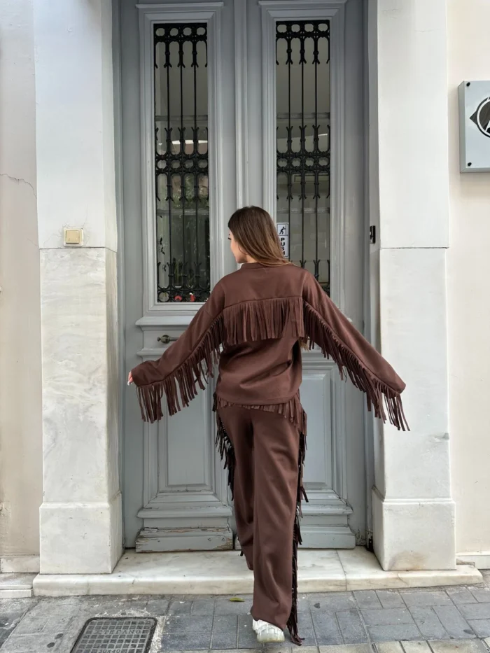 Cocoa Fringe Set - Image 2