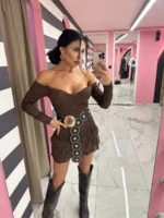 Cocoa Dream Mini Dress