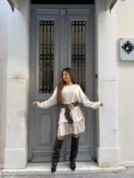 Lace Layered Dream – “Ivory Romance Dress