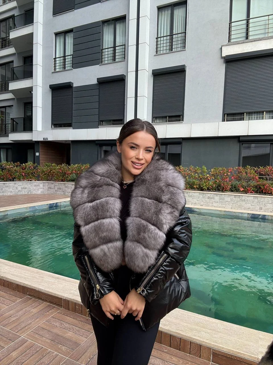 0-02-05-57ec1d8986161cf150230b73bef4064859d0758fb89b98aa7eabacc47b122828_22371ecb3aa Midnight Frost Down Jacket - Image 1