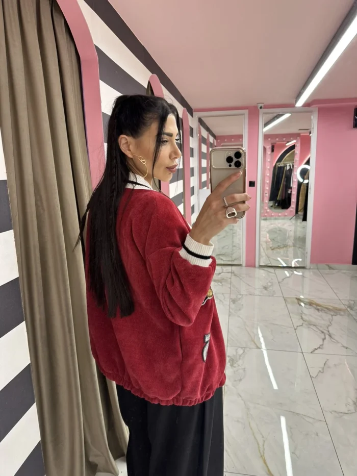 Teddy Varsity Jacket - Image 2