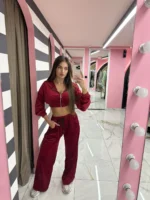 Σετ βελούδο με στρας - Image 3