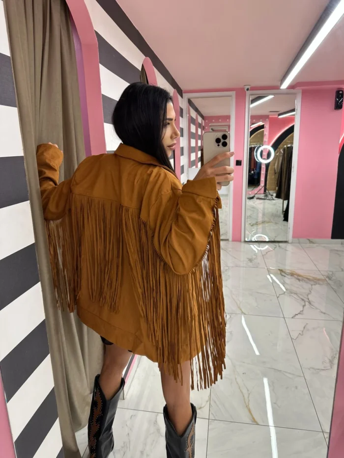 Wild Spirit Fringe Jacket - Image 2