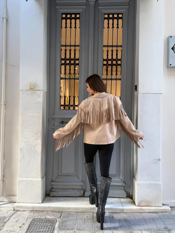 Sand Fringe Jacket - Image 2