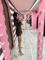 Mocha Luxe Romper - Image 2