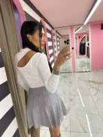 Crystal Cut Bodysuit - Image 2