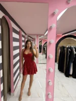 Golden Hour red Dress