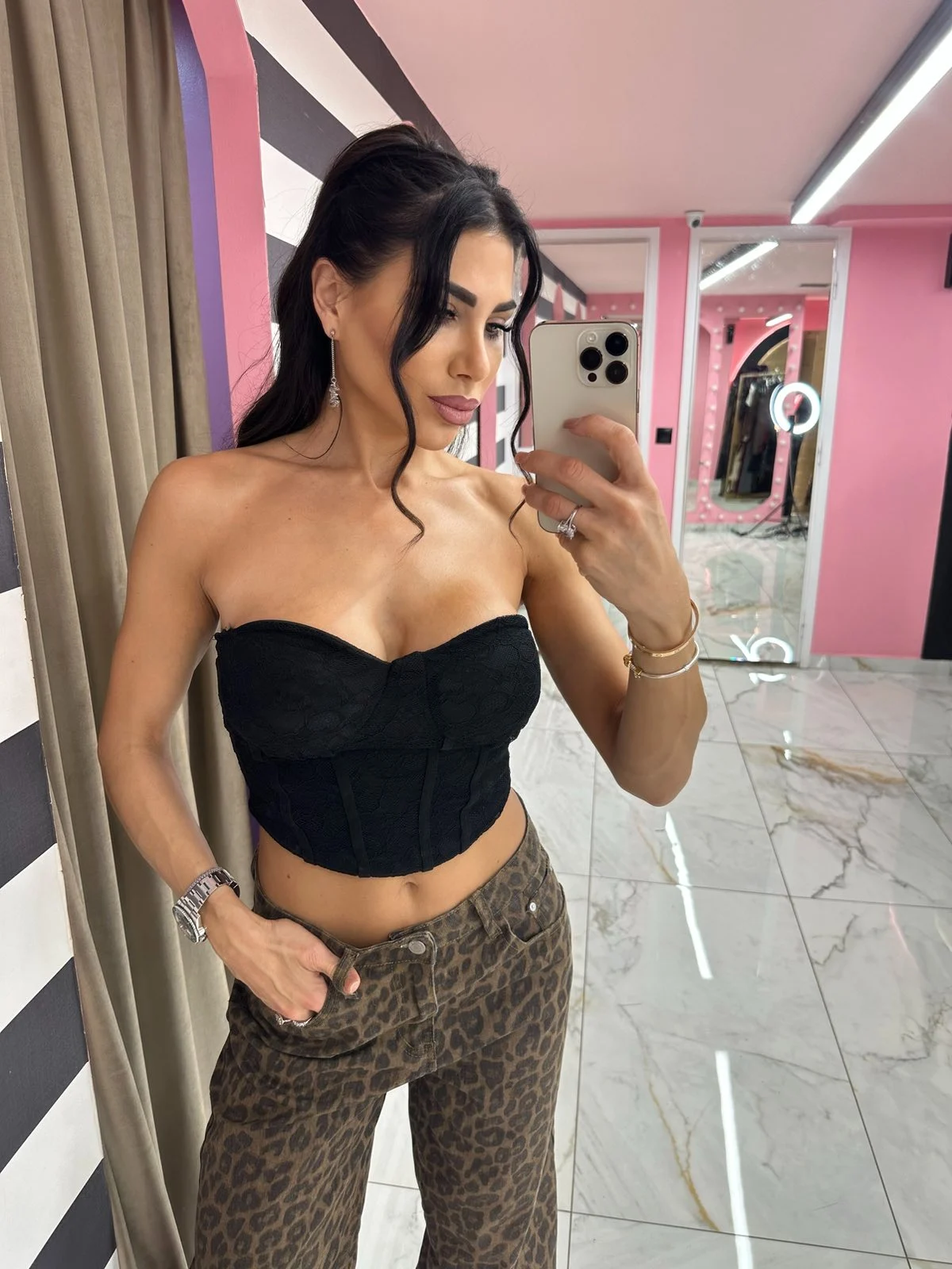 0-02-05-ecbc7dc69805fcc45b757aabfe0e9cbd90c3bcd8d29792b9a213fa10d72b719e_2220e9ca225 Midnight Lace Bustier - Image 1